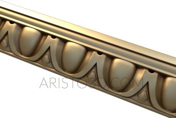 Baguette (BG_0496) 3D model for CNC machine